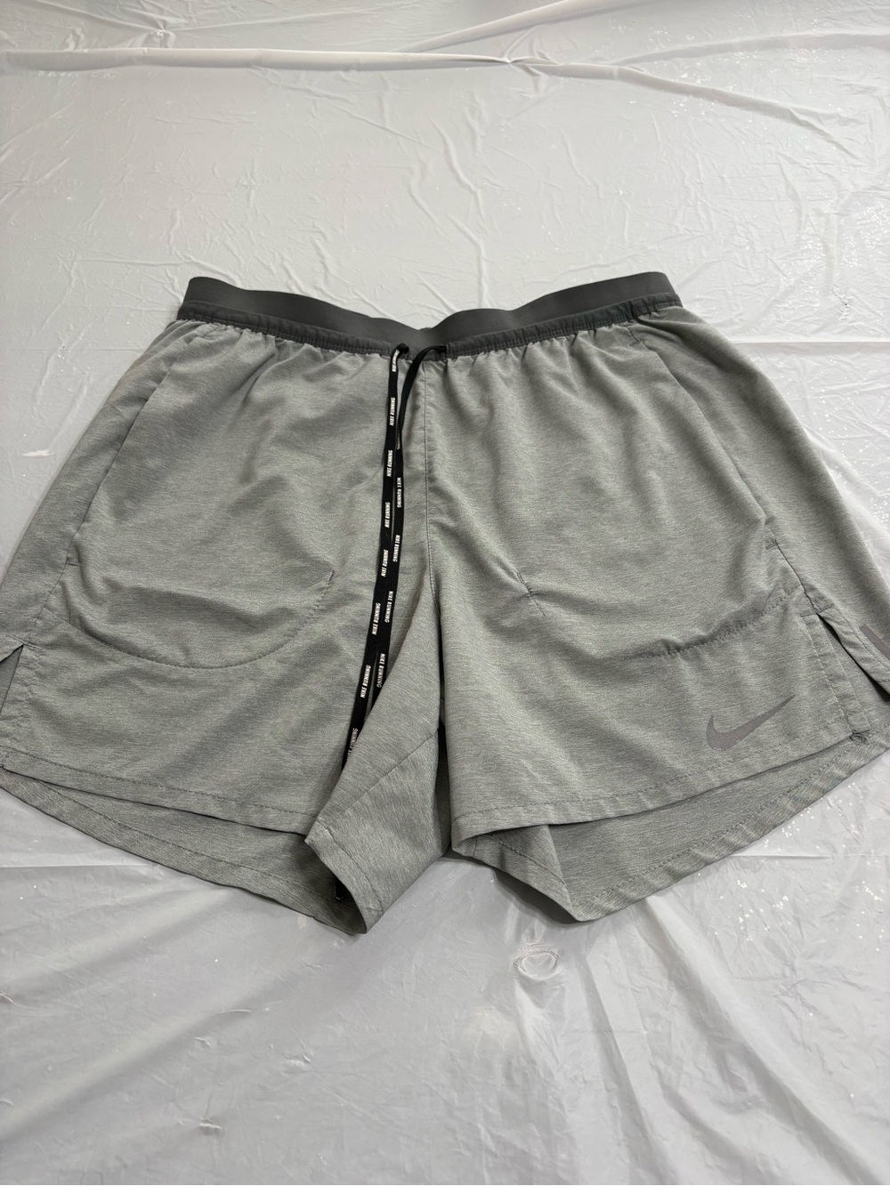 Nike Grey Performance Running Shorts